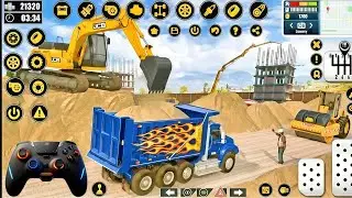 🚧 JCB Mega City Road Construction Finished 3D 🚨 | Ultimate Builder Gameplay