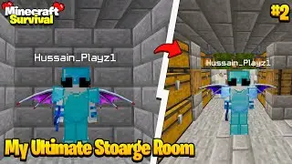 Creating And Epic Storage Room | Survival Series EP #2