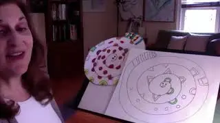 Snake Swirl Paper Designs Grade 2 & 3