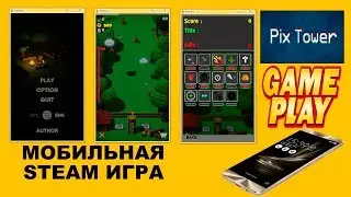 📱Pix Tower📱мобильная игра в Steam📱Gameplay/Геймплей