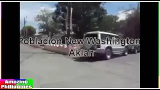 New Washington in Province of Aklan, Philippines