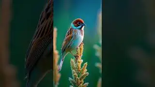 🐦 Nature Ka Cute Moment |Birds Love Millets 🌾|Feeding Time in Wild| Wildlife Short#nature #wildlife