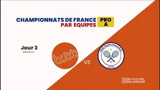 TCBB:  Interclubs PROA  Messieurs 2025 , 3e journée...