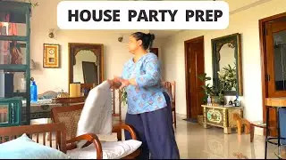 PREP for HOUSE PARTY | How to HOST dinner for large group| Home vlog| Day in my life |Apartment Vlog