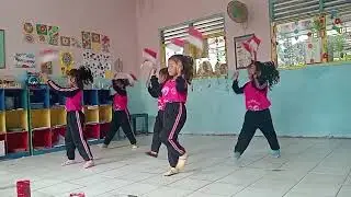 Lomba nari kebiasaan anak Indonesia hebat,, Alhamdulillah Bilqis dan teman2 dapat juara 3 🥰🥰🥳🥳🥳