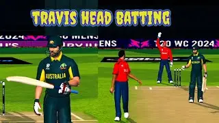 Travis Head BATTING | AUS vs ENG | HIGHLIGHT | T20 MATCH | REAL CRICKET 25