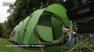 Coleman&reg; FastPitch&trade; Air - Valdes 6 XL Inflatable family tent - EN