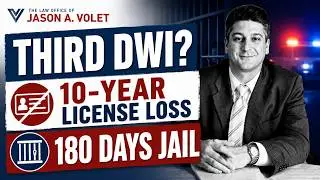 What Happens with a Third DWI Offense in New Jersey? | NEW JERSEY DRUNK DRIVING ATTORNEY