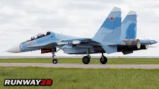 Incredible Steep Climbing Russian Sukhoi SU-30, Take-Off - Never Saw This Before