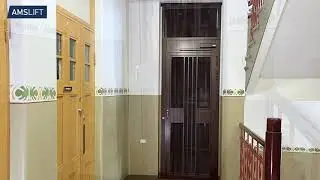 Amslift Modern Classic lift in Kallio/Helsinki (Amslift Mini Xtra)