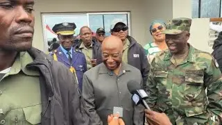 WATCH - Liberia President Joseph Boakai Dedicate Camp Grant Military Barracks in Nimba County #news