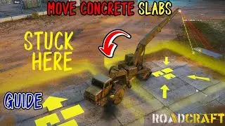 Roadcraft Move the Concrete Slabs to the Loading Area