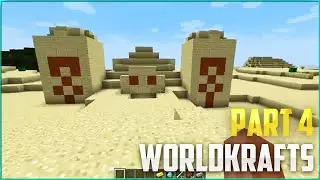 TWO DESERT DUNGES MINED THAT I FIND THERE? | Worldkraft PART 4 | CARTOONS FOR CHILDREN
