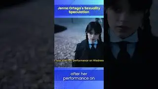 Jenna Ortega's Se*uality Speculation #shorts #jennaortega #netflix #wednesday