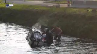 Kleinjan nauwelijks onder de indruk van crash in Hellendoorn Rally