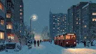 Cozy Winter Nights ☕ Lofi Groove Mix for Deep Evening Relaxation ❄️