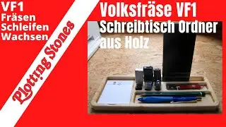 Volksfr&auml;se VF1: Schreibtisch Ordner aus Holz