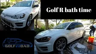 Washing and Detailing Your Golf R