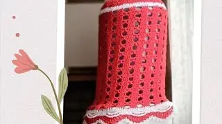 Capa de bombona de &aacute;gua em croch&ecirc; #facil #crochet #iniciantes #crocheting #croche #tutorialyoutube 