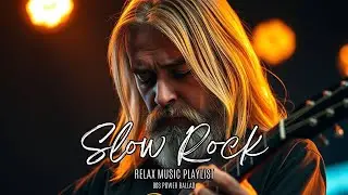 Ultimate Slow Rock Classic Rock Ballad Playlist for Deep Feelings, Love, and Lonely Nights 🌌