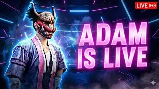 🔥 ADAM LIVE 🔥 | Free Fire Comeback Live | OP Gameplay 😈 | custom live 4v4  I #ob52