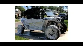 RZR Wash and list of supplies used