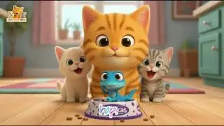 Anak kucing - Lagu anak anak viral - Lagu anak anak populer - Lagu anak anak  ⁨@molikokomilo
