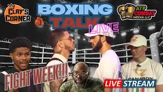 IT'S FIGHT WEEK WORLD CHAMPIONSHIP BOXING IS IN A GREAT SPACE, LETS BUILD!!!!