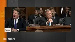 Sen. Durbin Grills Kavanaugh on Need for FBI Probe of Ford's Claims
