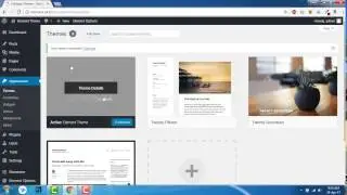 Element Theme Installation in WP Admin