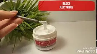 Камуфлирующий белый гель-желе Jelly White от Basics Professional