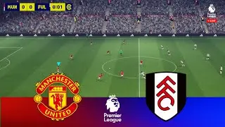 🔴LIVE :Manchester United vs Fulham - Premier League 2025/26 | Pes 21 Gameplay Simulation