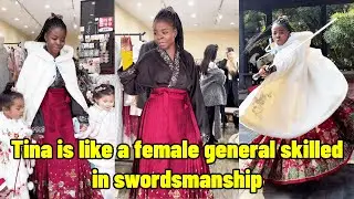 Tina is like a female general skilled in swordsmanship