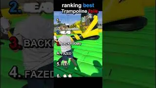 Ranking best trampoline fails