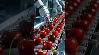 How Cherry Juice Is Made in Factory|Fresh Juice Process 🍒#CherryJuice#JuiceFactory#FactoryProcess