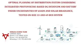 OPTIMAL PLANNING OF RDS CONSIDERING INTEGRATED PV-DG, DSTATCOM & BATTERY UNDER UNCERTAINTIES OF LOAD