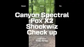 Shockwiz Fox X2 Factory Suspension Setup am Canyon Spectral:On @Gränichen