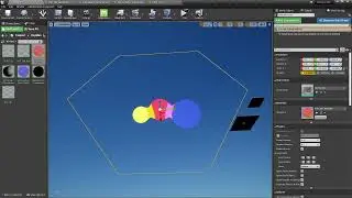 Ray Marched Meta Balls with union smooth