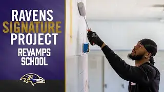 Ravens Signature Community Project Renovated Baltimore School | Baltimore Ravens