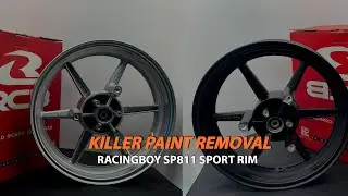 Premium Vapor Blasting  on Racing Boy Sp 811 Sport Rims