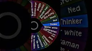 MEME CHARACTER ELIMINATION WHEEL PT-13