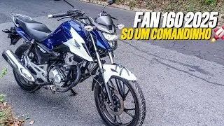 TESTANDO A FAN 160 2025 AZUL - FAN 160 2025 TOP SPEED - FAN 2025 MEXIDA - FAN 160 COM COMANDO
