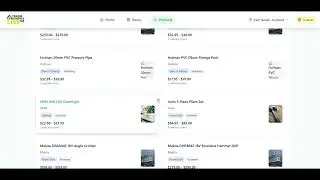 Tradie Materials Live New Zealand - MVP DEMO