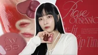 Threads爆紅唇釉🌹 fwee玫瑰心動鎖色唇露18色全試色 開架最美玫瑰色票唇彩 ｜ fwee Rose obsession Stay-fit Lip Tint ｜ itsRei