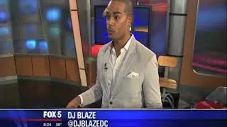 DJ BLAZE  || Fox 5 Washington DC Interview