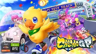 Chocobo GP - Yuzu - OpenGL - 60FPS - Upscale 4k Resolution