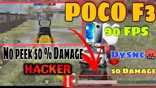 POCO F3 90 FPS Test Enemy view point 1vs 1 TDM | pubg mobile