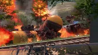 Derails and Blasts | Crash Compilation - Derail Valley 🔥 Part-09