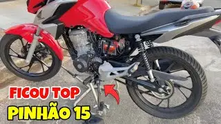COLOQUEI PINHÃO 15 NA TITAN 2022 - FICOU FORTE