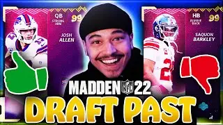 NFL Draft Past Reveal Watch Party!!! Madden 22 Ultimate Team